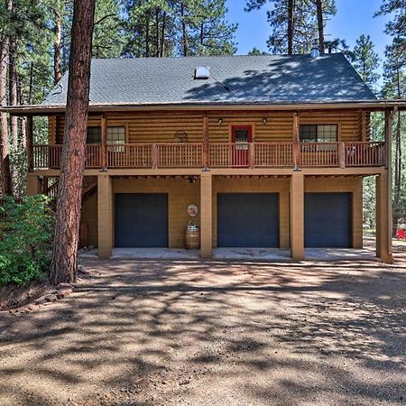 Strawberry Cabin With 2-Story Deck Dogs Welcome! Pine Екстер'єр фото