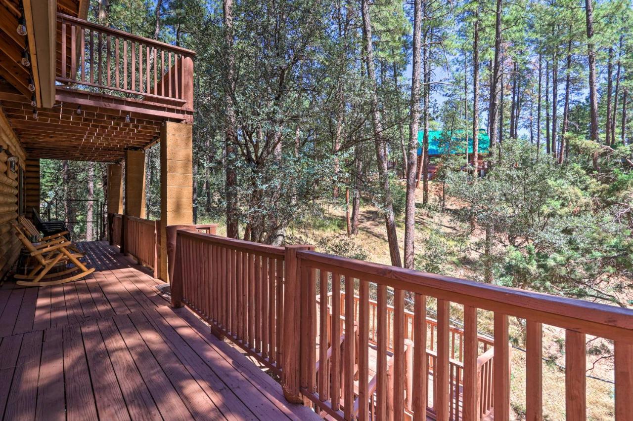 Strawberry Cabin With 2-Story Deck Dogs Welcome! Pine Екстер'єр фото